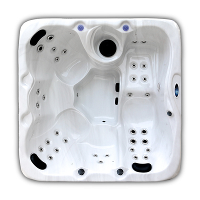 E-160S Dubai Hydro Massage Spa Tubes Jacuzzi Banheira de hidromassagem de mármore branco