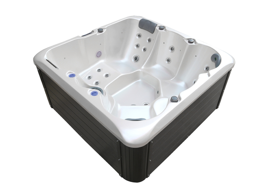 American Aristech Acrylic 5 pessoas banheira de hidromassagem com controles Balboa e luz subaquática vibrante