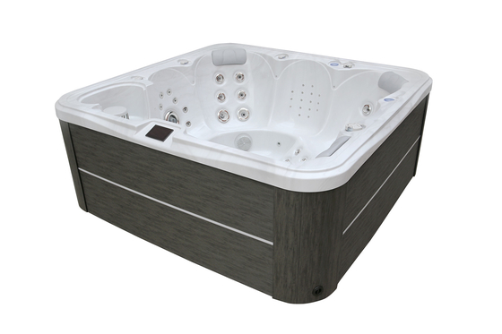 Jacuzzi Spa de natação ao ar livre Banheira de massagem acrílica Banheira de banho de auto-limpeza Piscinas de spa para 6 pessoas