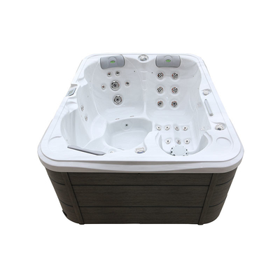 Hidroterapia acrílica Whirlpool Massage Spa Banheira de hidromassagem para 4 pessoas para relaxamento ao ar livre