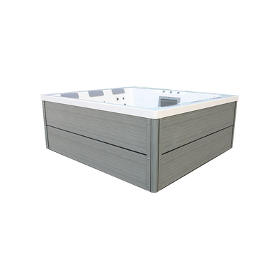 Spa ao ar livre Whirlpool Spa acima do solo Piscina de massagem banheira de hidromassagem com função de jacuzzi