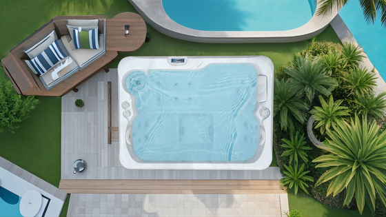 Spa ao ar livre Relaxar Piscina Jardim Lazer Massagem Banheira de hidromassagem