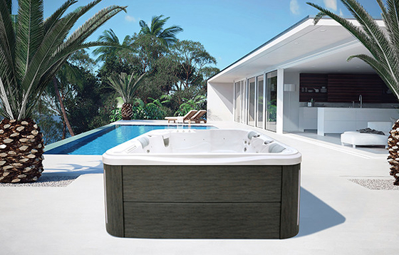 4 pessoas Outdoor Whirlpool Spa Jardim Banheira de Massagem Portátil
