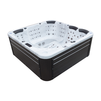 Hidroterapia ao ar livre Spa piscina jatos de ar massagem banheira de hidromassagem banheira de hidromassagem com luz LED