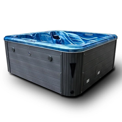 Banheiras de hidromassagem de luxo para 6 pessoas Piscinas acrílicas de spa ao ar livre com função de massagem Spa de natação para família