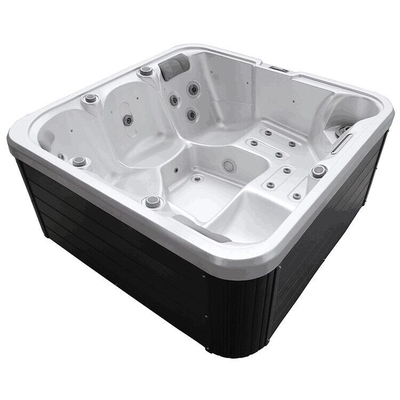 Jacuzzi Banheira de Spa ao ar livre com hidroterapia Banheira de hidromassagem para 5 pessoas Massagem de luxo para uso em villa