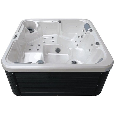 Jacuzzi Banheira de Spa ao ar livre com hidroterapia Banheira de hidromassagem para 5 pessoas Massagem de luxo para uso em villa