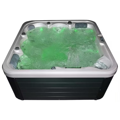 Jacuzzi Banheira de Spa ao ar livre com hidroterapia Banheira de hidromassagem para 5 pessoas Massagem de luxo para uso em villa