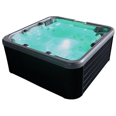Jacuzzi Banheira de Spa ao ar livre com hidroterapia Banheira de hidromassagem para 5 pessoas Massagem de luxo para uso em villa