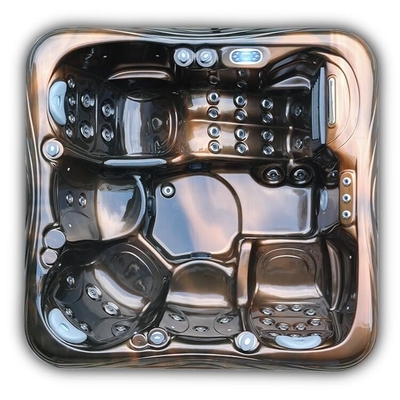 5 Pessoas Piscina de hidroterapia Para Spa ao ar livre Banheiras de hidromassagem com jatos de ar Jacuzzi Banheiras de luxo para villa