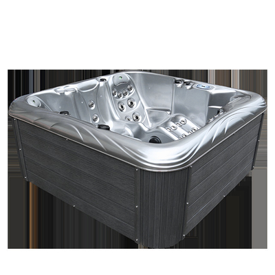 5 Pessoas Piscina de hidroterapia Para Spa ao ar livre Banheiras de hidromassagem com jatos de ar Jacuzzi Banheiras de luxo para villa