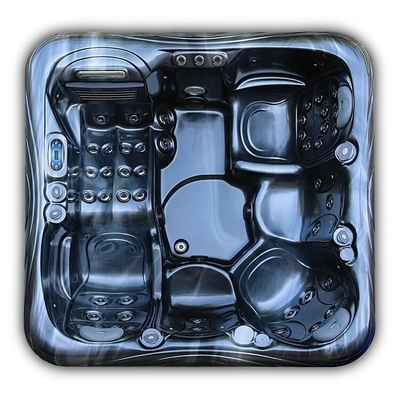 5 Pessoas Piscina de hidroterapia Para Spa ao ar livre Banheiras de hidromassagem com jatos de ar Jacuzzi Banheiras de luxo para villa