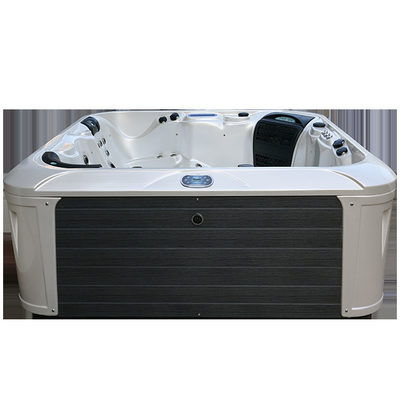 Jardim 5 lugares Luxo Massagem Spa Banheira de Outdoor Whirlpool Banheira de hidromassagem acrílica freestanding Spa Tub Para Villa