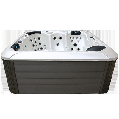 Jardim 5 lugares Luxo Massagem Spa Banheira de Outdoor Whirlpool Banheira de hidromassagem acrílica freestanding Spa Tub Para Villa