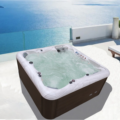 Spacious 6 Person Hot Tub Whirlpool Hydro Massage para relaxamento final