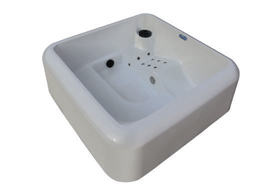 EUA Acrílico Branco Pura Sqaure Festa de Férias Entertainment Hot Tub