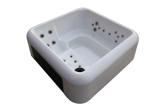 EUA Acrílico Branco Pura Sqaure Festa de Férias Entertainment Hot Tub
