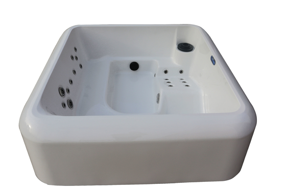 EUA Acrílico Branco Pura Sqaure Festa de Férias Entertainment Hot Tub