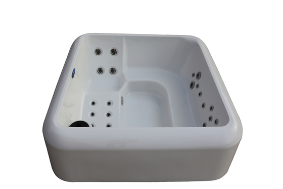 EUA Acrílico Branco Pura Sqaure Festa de Férias Entertainment Hot Tub