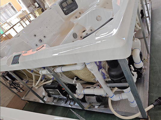 Banheira de hidromassagem acrílica de 89-Jet para 8 pessoas Jacuzzi SPA de 600 libras