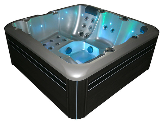 Tubineta de hidromassagem de 5 pessoas com Wi-Fi Design moderno Jardim ao ar livre Tubineta de massagem acrílica com certificação CE/ETL/SAA/ISO