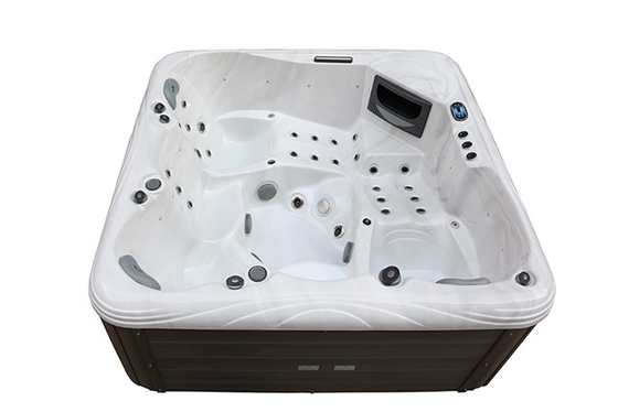 Piscina de spa ao ar livre hidroterapia sauna massagem banheira de hidromassagem com aquecimento
