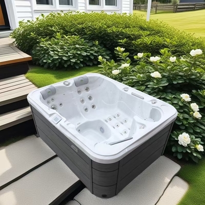 Banheira de banho exterior acrílica de boa qualidade hidromassagem piscina spa piscina sauna banheira de hidromassagem