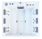 6 pessoas Sistema moderno de hidromassagem banheiras de hidromassagem SPA piscina banheira de hidromassagem ao ar livre