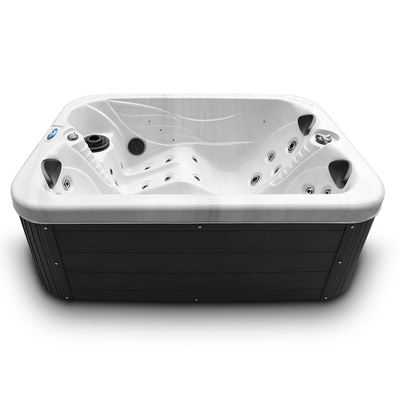 Banheiras de hidromassagem acrílicas para 2 pessoas Banheira de hidromassagem para jardim com luzes LED