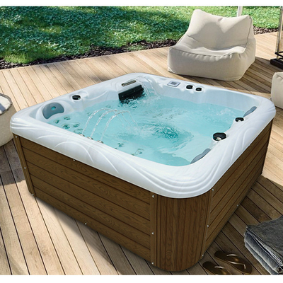 O redemoinho exterior dos jatos do ar do estilo americano faz massagens banheiras de hidromassagem de relaxamento