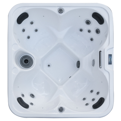 Termas exteriores 3KW da banheira da massagem da hidroterapia da banheira de hidromassagem acrílica de 4 pessoas