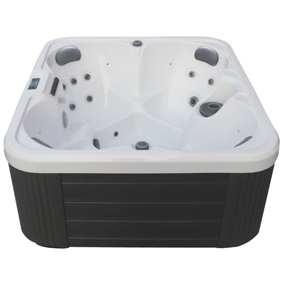 Termas exteriores 3KW da banheira da massagem da hidroterapia da banheira de hidromassagem acrílica de 4 pessoas