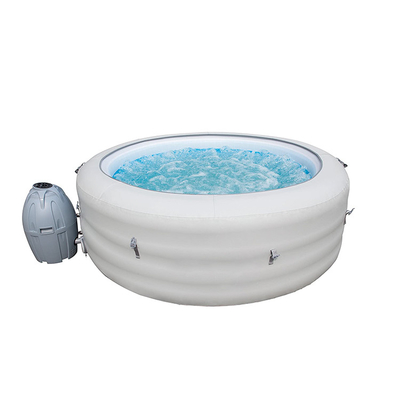 banheira inflável do redemoinho da banheira de hidromassagem dos termas da massagem branca de 2.0m