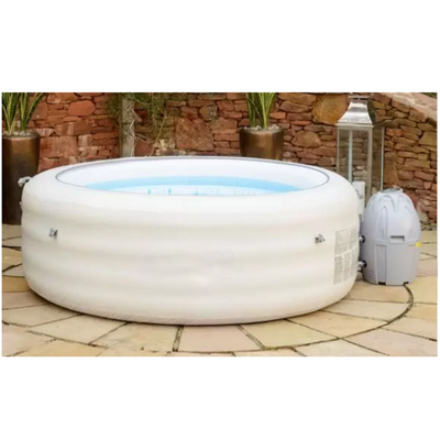 banheira inflável do redemoinho da banheira de hidromassagem dos termas da massagem branca de 2.0m