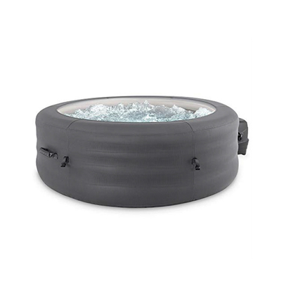 Termas infláveis da banheira de hidromassagem da banheira da mensagem exterior portátil com tampa