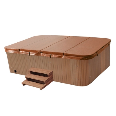 Tampa personalizada da banheira de hidromassagem dos termas da nadada do PVC de SAA ou mobília exterior 100mm da tampa dos termas