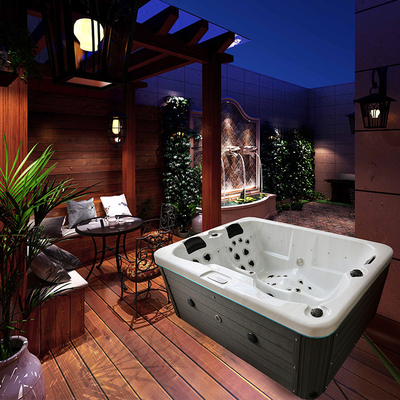 Banheiras de hidromassagem ao ar livre no quintal piscina para jacuzzi banheira de hidromassagem 3 pessoas