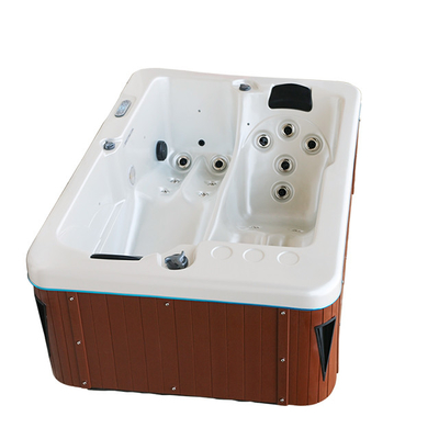2 salas de estar arejam jatos fazem massagens a banheira do redemoinho das banheiras de hidromassagem para o jardim