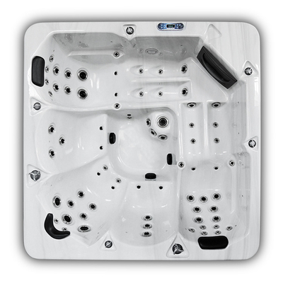 5 pessoas 3 lugares 2 espreguiçadeiras massagem hidroterapia piscina de hidromassagem para conforto ao ar livre