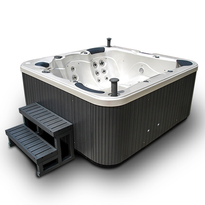 3 lugares 2 espreguiçadeiras 380kg American Aristech banheira de hidromassagem com hidroterapia para relaxamento em casa spa