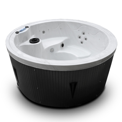 1200L 5 pessoas banheira de hidromassagem Aristech Acrílico Forma redonda Whirlpool Jacuzzi Spa