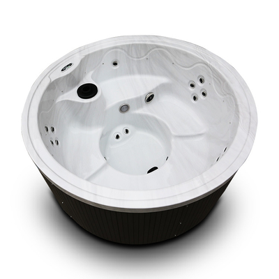 1200L 5 pessoas banheira de hidromassagem Aristech Acrílico Forma redonda Whirlpool Jacuzzi Spa