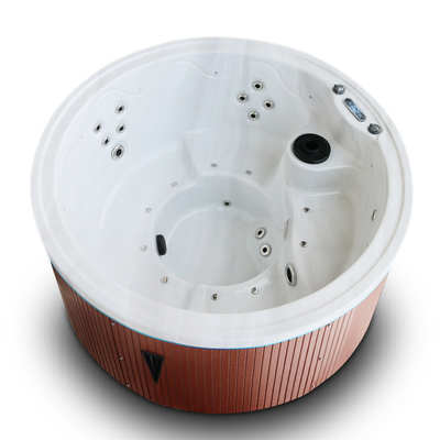 1200L 5 pessoas banheira de hidromassagem Aristech Acrílico Forma redonda Whirlpool Jacuzzi Spa