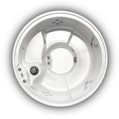 1200L 5 pessoas banheira de hidromassagem Aristech Acrílico Forma redonda Whirlpool Jacuzzi Spa