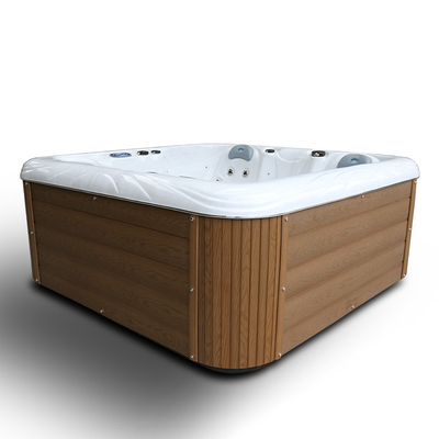 Spa ao ar livre para 4 pessoas Banheira de hidromassagem quintal Nadar Spa Hidromassagem Massagem para jacuzzi