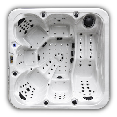 Massagem de luxo Whirlpool Tub 124 Jets Para Jacuzzi