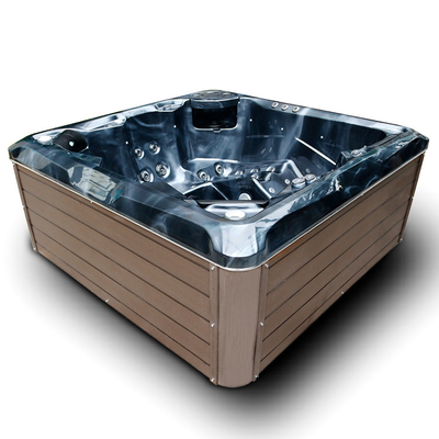 M-351D Banheira de Hidromassagem de Acrílico Americano para Massagem ao Ar Livre para 6 Pessoas