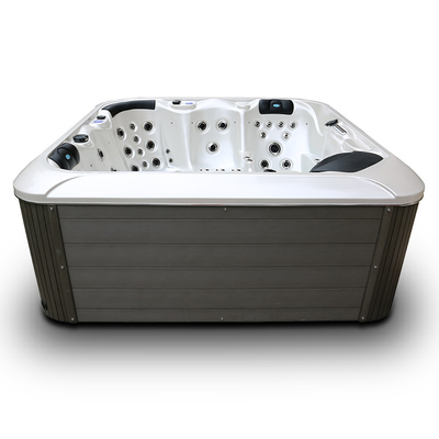 Massagem acrílica Terapia banheira de hidromassagem Spa banheira de hidromassagem para relaxação ao ar livre 5 pessoas
