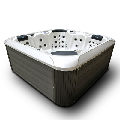 Da banheira automática luxuosa dos termas da massagem dos assentos do jardim 5 banheira de hidromassagem exterior