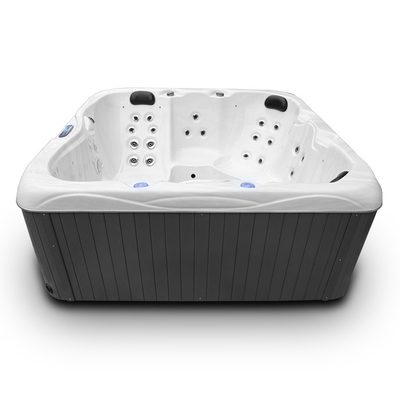 Para fora banheiras de hidromassagem acrílicas do redemoinho dos jatos do ar da massagem da porta com luz conduzida subaquática